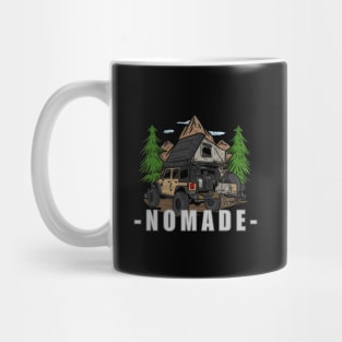 Creme Jeep Wrangler Nomade Mug